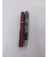 2 Vintage Fountain Pens Conklin &amp; Unmarked Missing Parts For Parts or Re... - $365.00 MXN