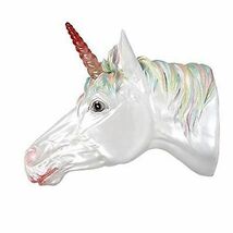 Pacific Giftware White Unicorn Wall Plaque LED Horn Collectible Home Dec... - €30,25 EUR