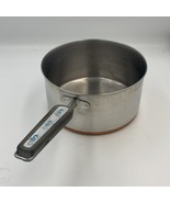 Vintage 1960&#39;s Revere Ware Neptune Sea Horse 3 Qt Copper Bottom Sauce Pan - $21.49