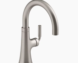 Kohler 23767-VS Tone Single-Handle Bar Sink Faucet - Vibrant Stainless - £195.84 GBP