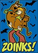 Scooby-Doo! Animation Scooby with Shaggy Zoinks! Refrigerator Magnet NEW UNUSED - £3.13 GBP