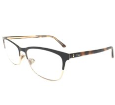 Christian Dior Eyeglasses Frames Montaigne n32 SFD Brown Tortoise Gold 55-16-140 - £116.76 GBP