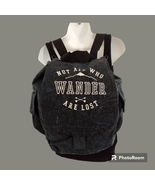 SALE! NWT Not All Who Wander Slouchy Backpack - £26.92 GBP