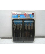Bosch SB5006P Rapid Feed Spade Drill Bit Set 6 Piece with Pouch Sizes In... - $19.38