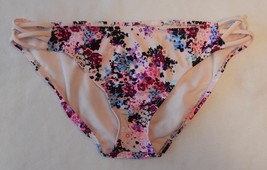 NEW Ambrielle Floral Hipster Swimsuit Bottom Multicolor Size L NWT Retai... - $12.99