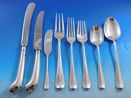 Rat Tail by Tiffany and Co. Sterling Silver Flatware Set Service 100 pcs Dinner - £11,866.47 GBP