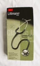 3M Littmann Classic II SE Stethoscope - USA Model 2201 Black 28”/ 71 cm ... - $74.87