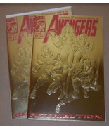 The Avengers Vol.1 #366 Marvel Comic 30th Anniversary Issue Gold Foil Cover - $9.89