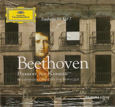 Herbert Von Karajan Ludwig Van Beethoven Symphony 5,7 8 Tracks Sealed Cd - £11.74 GBP