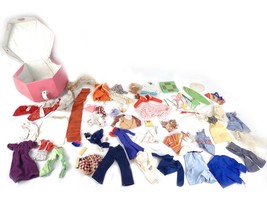 1970s Vintage Lot Fashion Doll Clothing &amp; Accessories For Barbie Ken +Handmade - £38.22 GBP