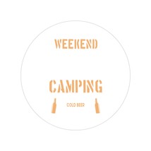 Camping Lifestyle Transparent Outdoor Stickers - Enjoy the Great Outdoors - £8.89 GBP+