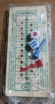 Peg Game Wood Board, Football pegs &amp; dice included, instructions on board - £5.19 GBP