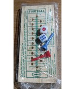 Peg Game Wood Board, Football pegs &amp; dice included, instructions on board - £5.20 GBP