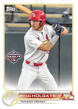 2022 Topps Pro Debut #PD21 Ryan Holgate RC Rookie Card St. Louis Cardinals ⚾ - £0.69 GBP