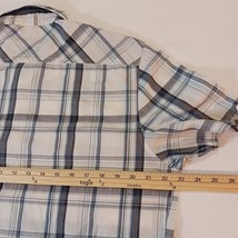 Calvin Klein Division 11-19-42 Button-up Men's Gray & White Cotton Blend Shirt L image 12