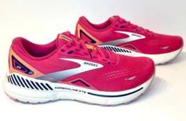 Brooks Adrenaline GTS 23 Womens Sz 8 Running Shoes Raspberry/Papaya - Wo... - $79.15