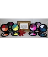 Huge lot eye shadow color wheel cosmetics 6 combination - $72.93