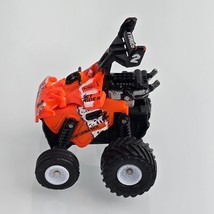 Micro Machines Spring Steer Turbo Jet Rider Orange Toy Car - $8.90