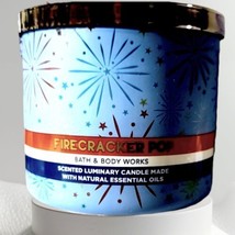 Bath &amp; Body Works Firecracker pop 3 Wick Candle 2022  - £21.93 GBP