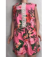 Carters Hawaiian Romper New Sz 12 Months Pink Green Orange One Piece Suit - £7.99 GBP