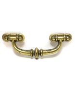 Vintage Brass Tone Drawer Cabinet Pull Door Handle Large 6 1/2&quot; - $14.82