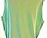 Men’s Nautica Golf Large Green Soft Vest Sweater Work Casual Cotton Lycr... - $17.77