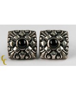 Scott Kay .925 Silver/Onyx Square Ornate Designer Cufflinks - €458,04 EUR Scott Kay .925 Silver/Onyx Square Ornate Designer Cufflinks - €458,04 EUR