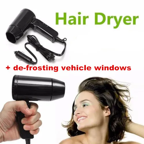 12 v car heater Electrical Appliances fans for hair dryer  + defrost ice /fog - £34.26 GBP