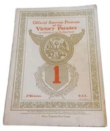 Official Souvenir Program of the Two Victory Parades 1st Division – Sept... - $40.41 CAD