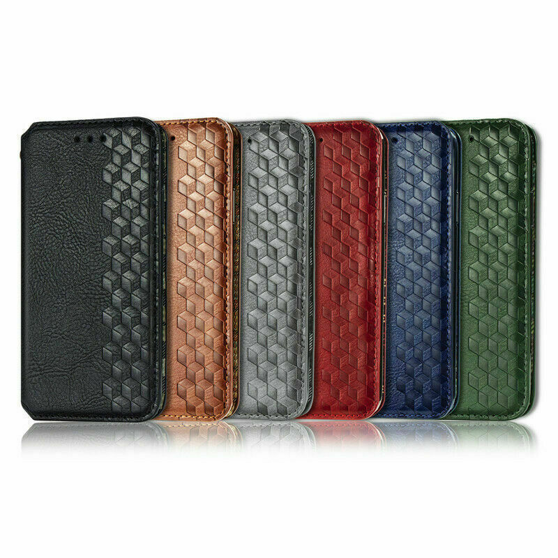 Primary image for Leather wallet FLIP MAGNETIC BACK cover Case for Apple iPhone 12 Pro 12 Mini 12