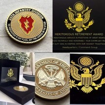 US Army 25th Twenty Fifth Infantry Division Retirement Award Coin - $36.03