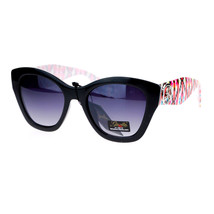 Giselle Lunettes Women&#39;s Sunglasses Designer Fashion Square Cat Eye Black - $10.95