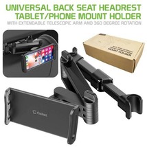 Universal Back Seat Mount Holder w/Extendable Arm and 360° Holder fits up to 8” - £11.78 GBP