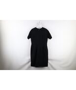 Vtg 50s 60s Rockabilly Womens Size 16 1/2 Wool Knit Short Sleeve Dress B... - $899.87 MXN