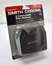 Smith Corona Package of 2 Correctable Film Ribbons High Yield H21000-New Sealed - $18.95