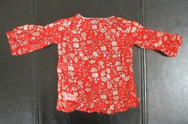 OG Our Generation Doll Peasant Style Top Red Print by Battat - £5.28 GBP