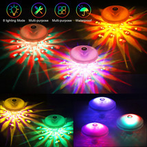 Floating Pool Light LED Color Changing 8 Mode Lighting Waterproof for Disco Pond - £19.86 GBP