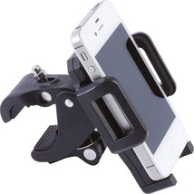 Cell Phone Holder Mount Universal Adjustable Motorcycle Bike Bicycle Handlebar - £11.78 GBP