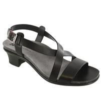 Sas nouveau sandal - wide in ALFA BLACK - size 7 - $77.22