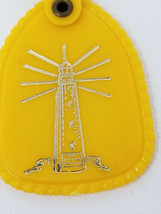 Keychain American Life and Accident Insurance Yellow Beaming Lighthouse ... - £9.03 GBP