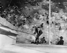 John Wayne climbs up side of capsized ship 1964 Circus World 8x10 inch photo - £7.65 GBP