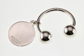 Gorgeous Tiffany &amp; Co. Sterling Silver Key Ring with Round Charm - $203.04 CAD