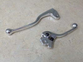 Aluminum Front Brake &amp; Clutch Lever For 2004-2008 Suzuki RM 125 250 RM125 RM250 - $13.90