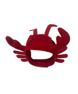 NEW Pet Dog Cat Lobster Halloween Costume Hat sz XS/S 11-3 in. red plush... - $182.78 MXN