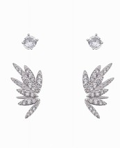 Nicole Miller women's duo rhinestone earring set size One Size - €35,82 EUR