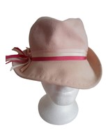 Vintage Pink Women&#39;s Bucket Hat Monsieur Peter Petite granny core - $191.47 MXN