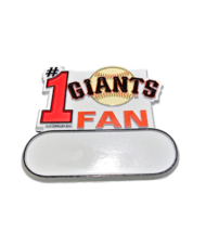 San Francisco Giants #1 Fan Magnet #1 Giants Fan Size 3 By 3 New Mlb - $7.89