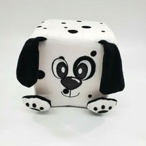 Nanco Square Dalmatian Puppy Dog Cubed Plush 6&quot; Stuffed Animal Toy B229 - £7.96 GBP
