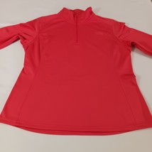 The North Face Women’s Tech Glacier 1/4 ZIP Pink Top Sweater NF0A2VG6 Size XL image 9