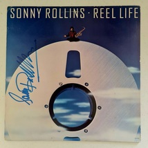 Sonny Rollins Autographed &#39;Reel Life&#39; LP COA #SR66872 - £555.44 GBP